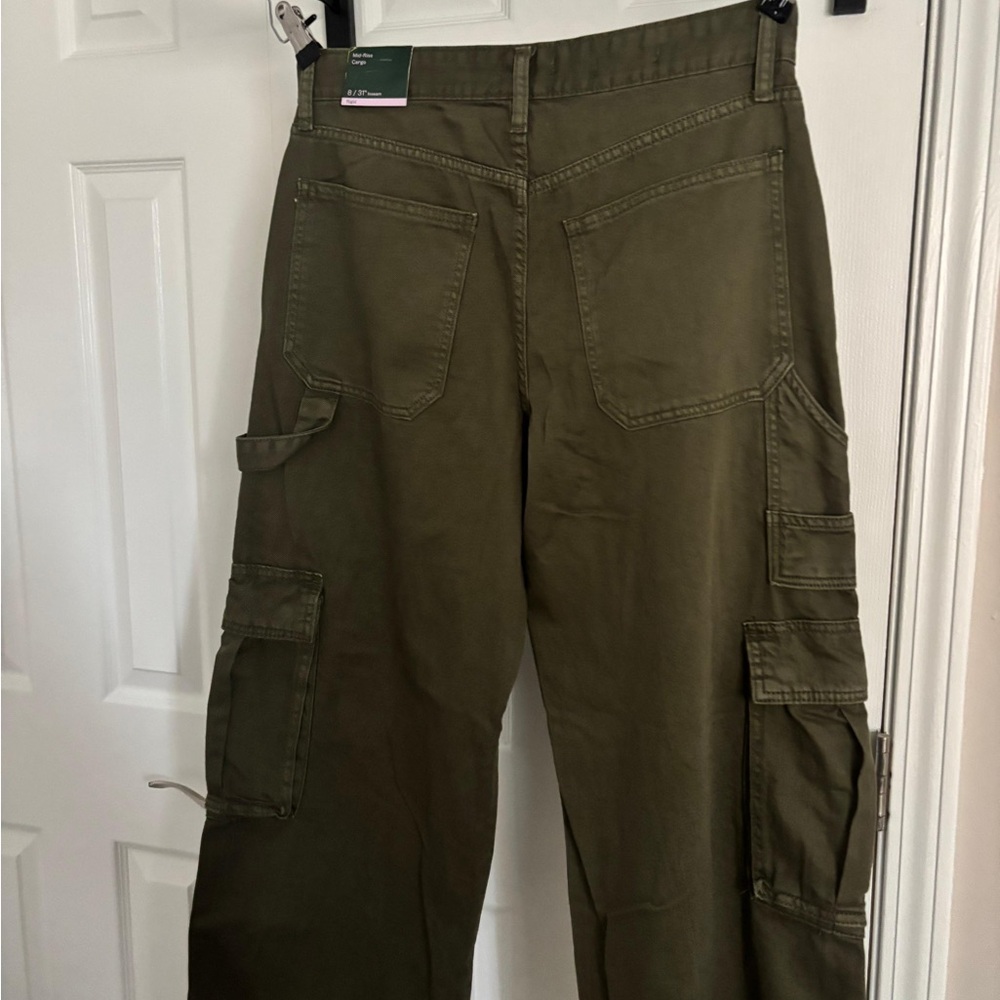 Olive Green Cargo Pants - Picture 12 of 12